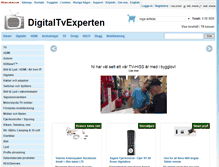 Tablet Screenshot of digitaltvexperten.se